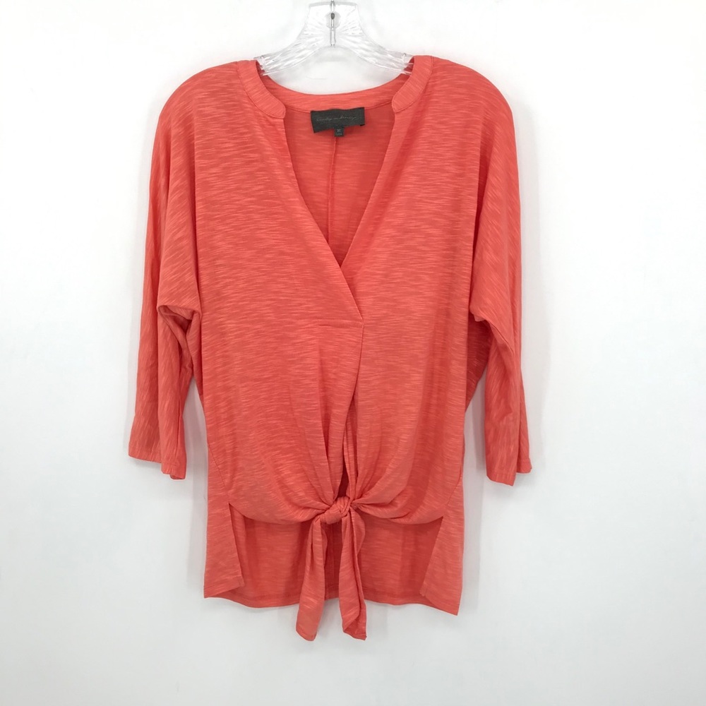 Anthropologie Sundays in Brooklyn Tie Front Shirt